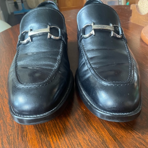 Ferragamo Gancio Foster Bit Calfskin Leather Loafer - Picture 2 of 12